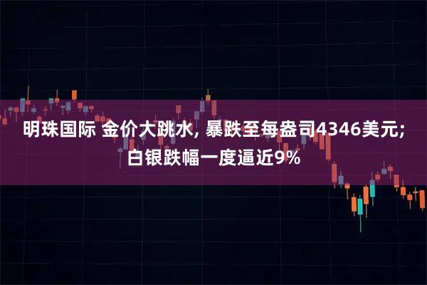 明珠国际 金价大跳水, 暴跌至每盎司4346美元;白银跌幅一度逼近9%